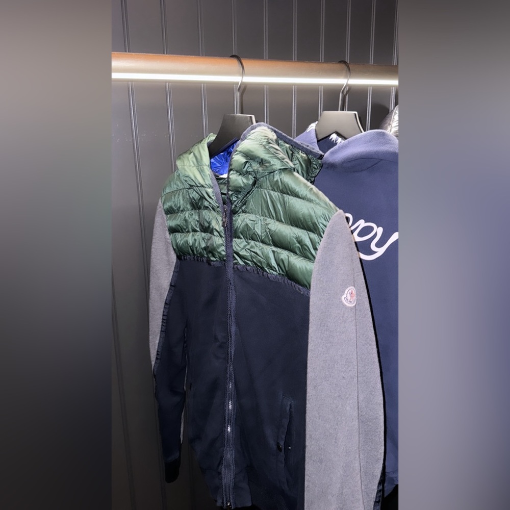 MONCLER padded sweater